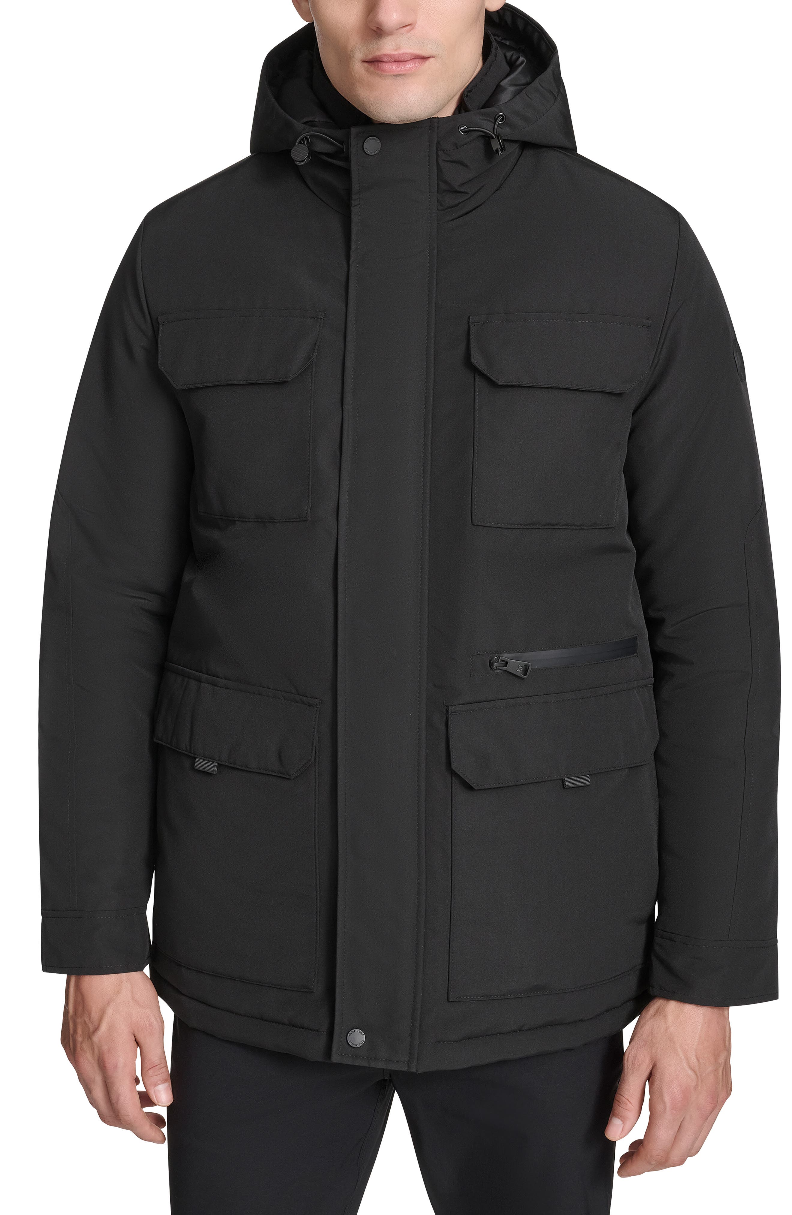 Kenneth Cole New York Oxford Water Resistant Parka