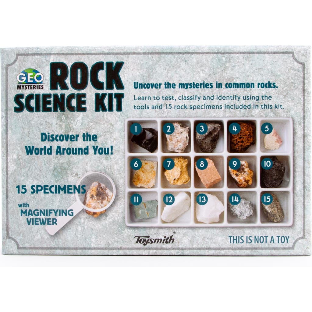 Toysmith Toy Rock Science Geology Mineral Specimen STEM Kit in Multicolored  product