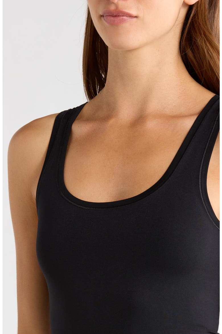 Seamless Assorted 2-Pack Layering Tanks, Alternate, color, BLACK