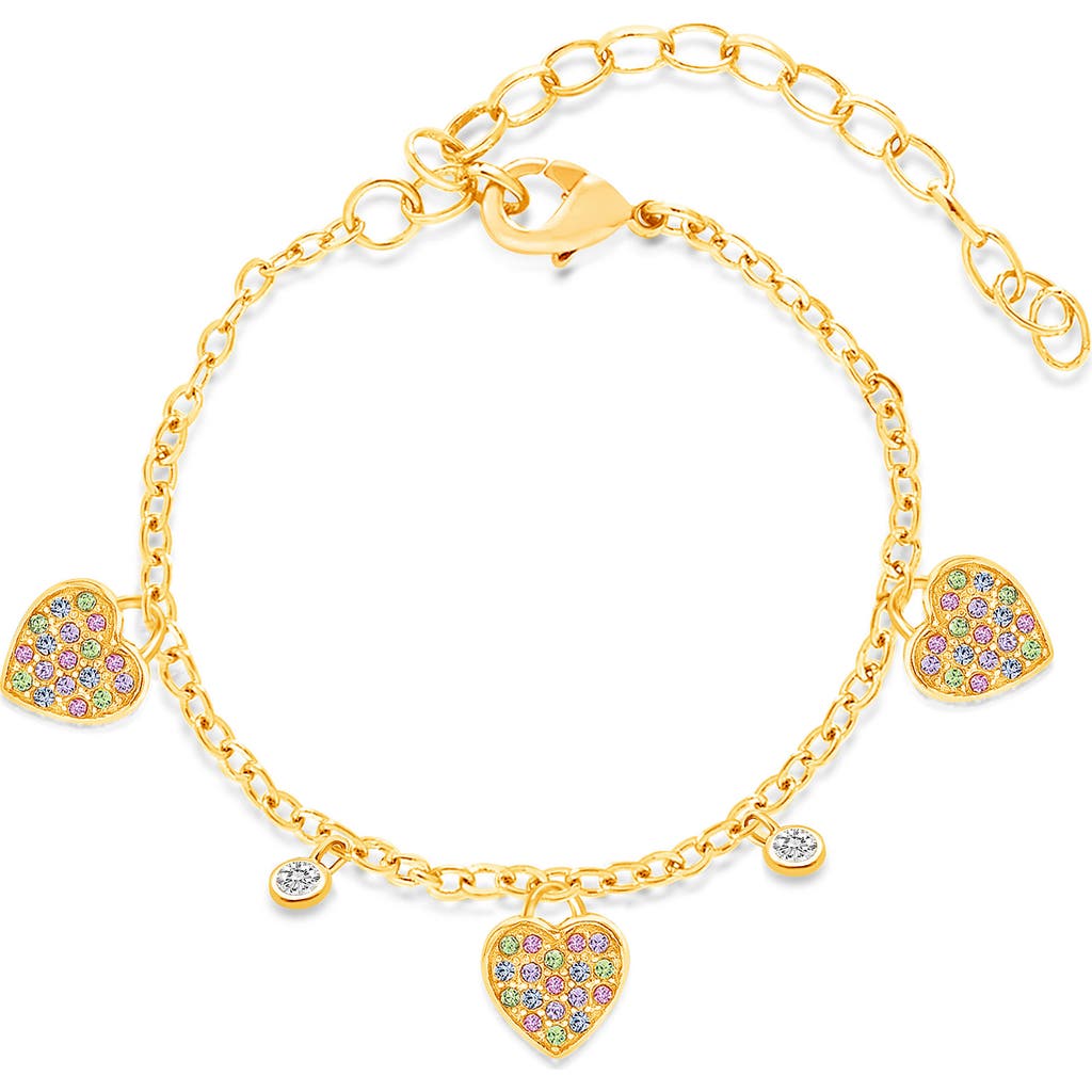 Chanteur Kids' Heart Station Bracelet in Multi