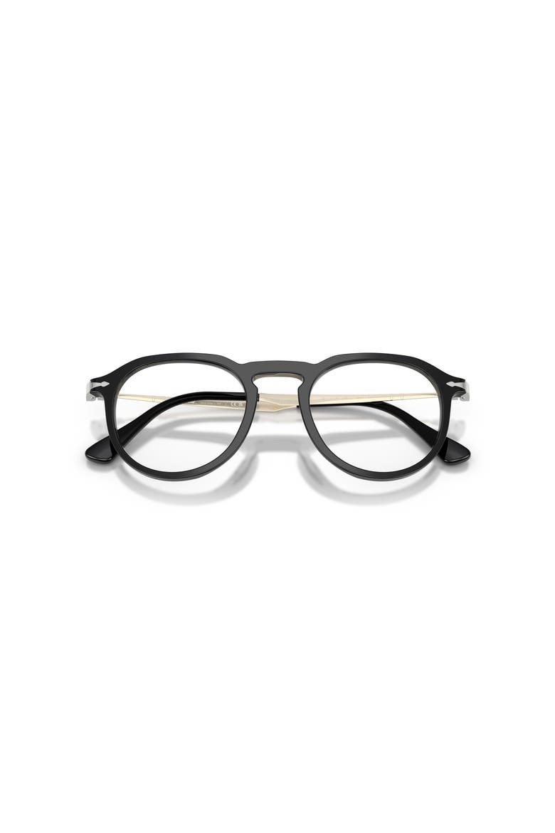 49mm Rectangle optical glasses, Alternate, color, Black