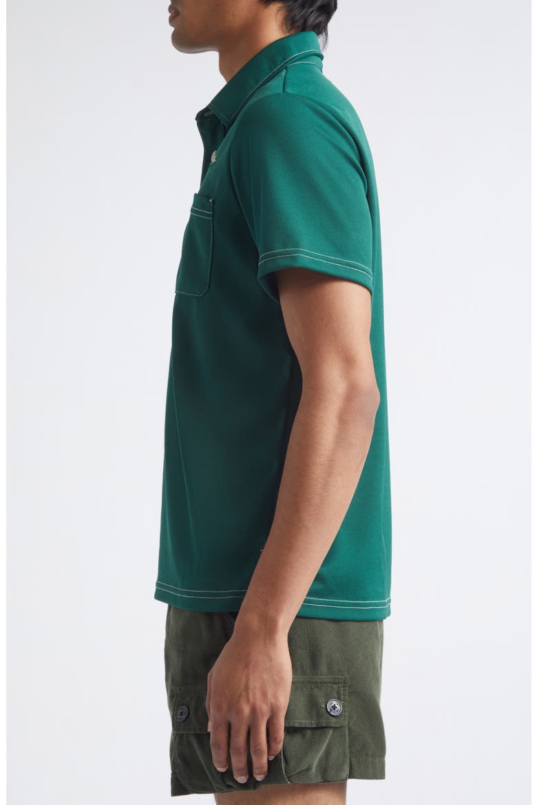 Coach's Polo, Alternate, color, FIELD GREEN