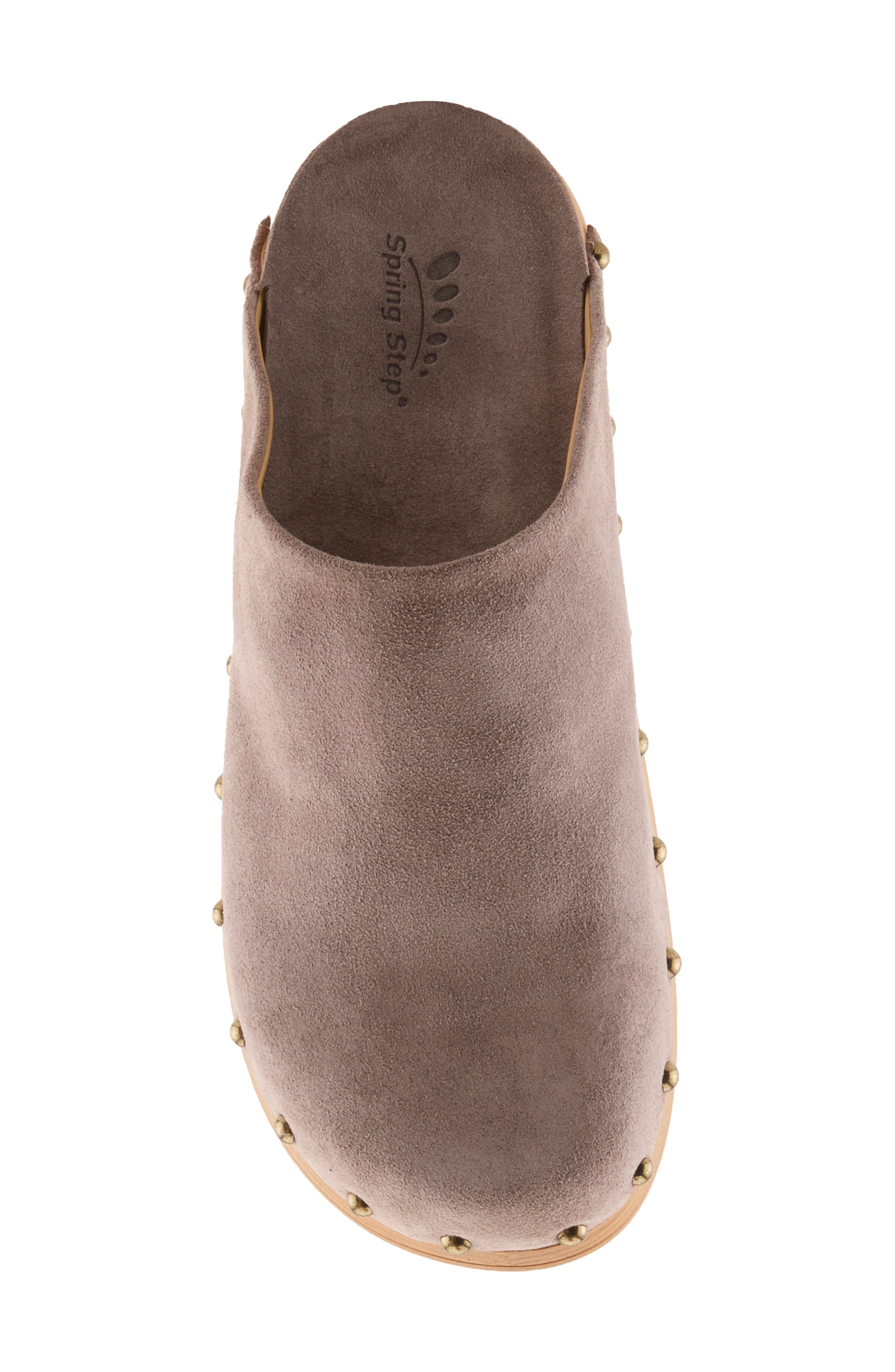 Lolarue Clog, Alternate, color, LILAC SUEDE