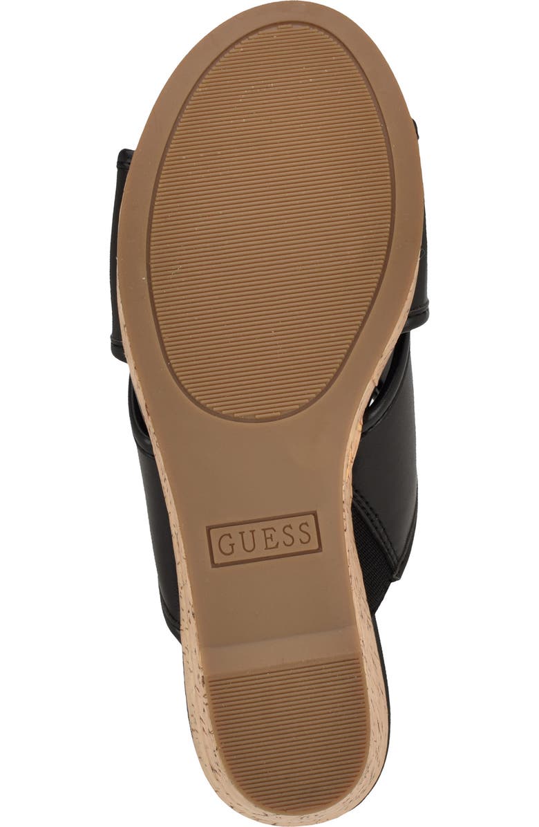 GUESS Cloys Patform Wedge Sandal, Alternate, color,
