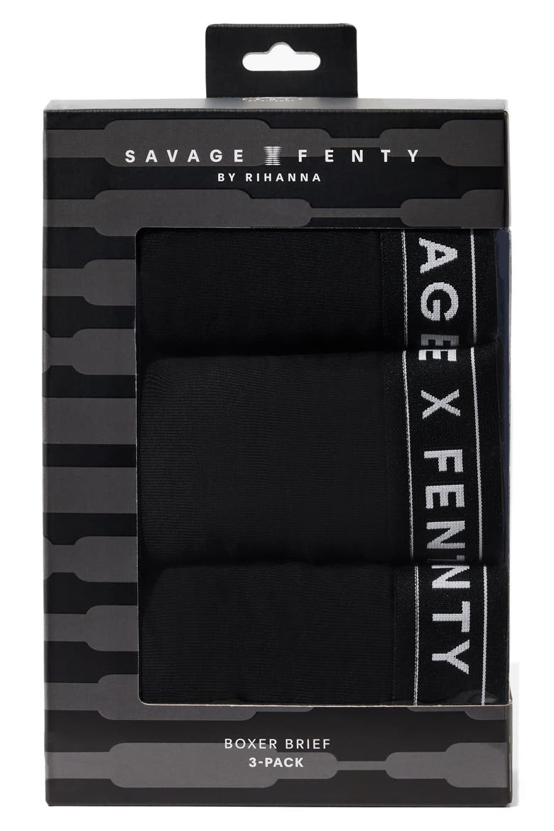 Savage Classics 3-Pack Boxer Briefs, Alternate, color, BLACK CAVIAR