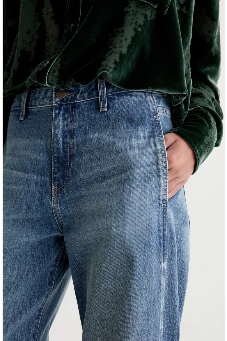 Mercer High Waist Barrel Jeans, Alternate, color, VIBRATO