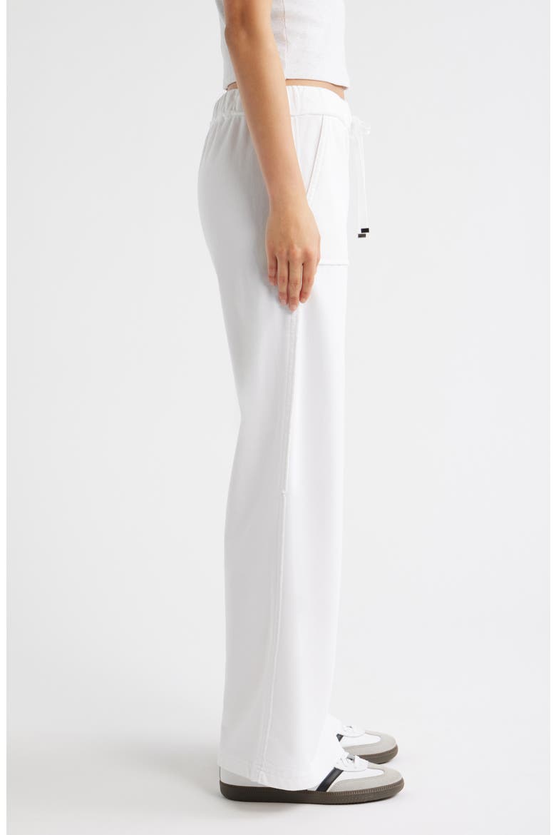 Wide Leg Jeans, Alternate, color, WHITE