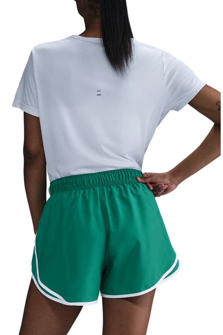 Tempo Dri-FIT Short Sleeve Running Top, Alternate, color, WHITE/ REFLECTIVE SILV