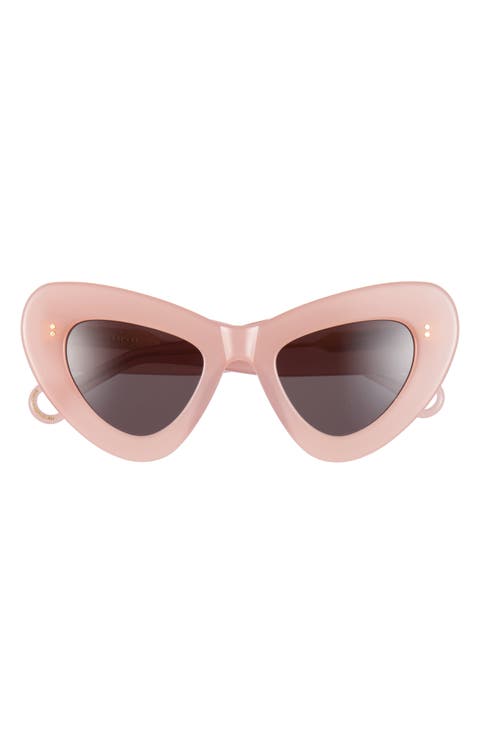 49mm Butterfly Sunglasses