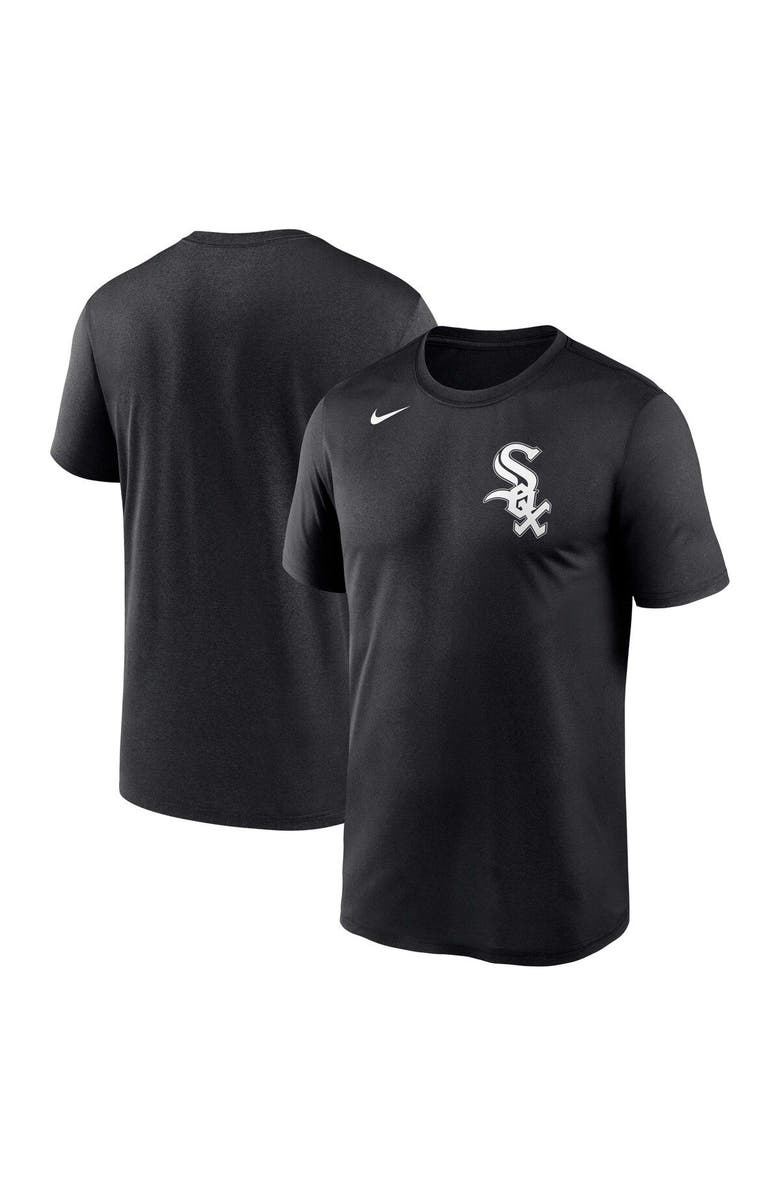 Nike Men's Nike Black Chicago White Sox Wordmark Legend Performance Big & Tall T-Shirt, Alternate, color, 