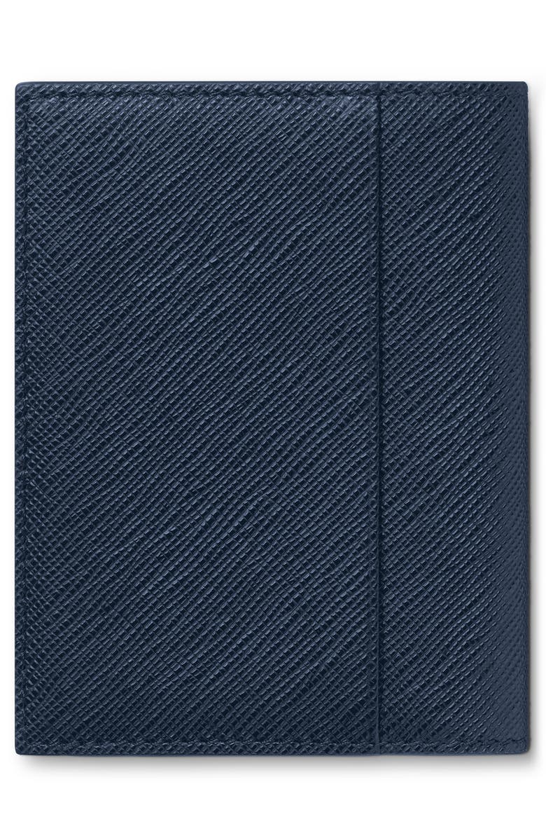 Montblanc Sartorial Leather Bifold Wallet, Alternate, color, Ink Blue