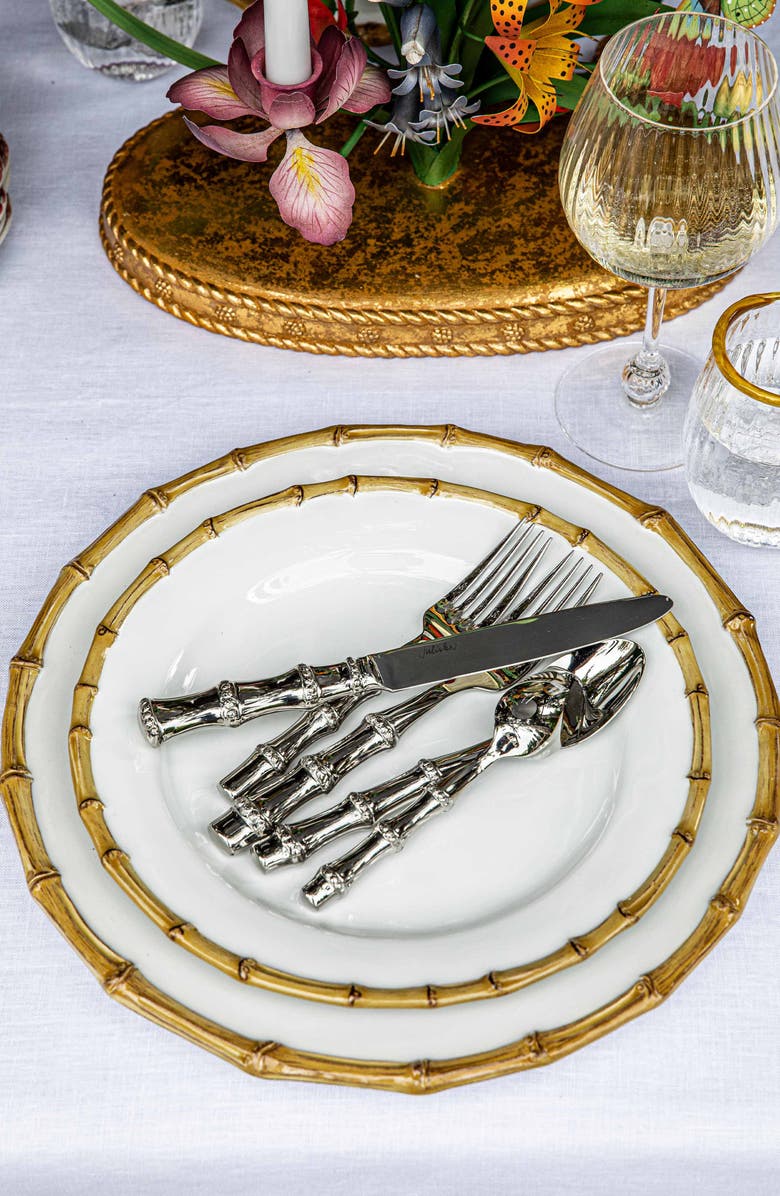 Juliska Bamboo 5-Piece Place Setting, Alternate, color, Polished