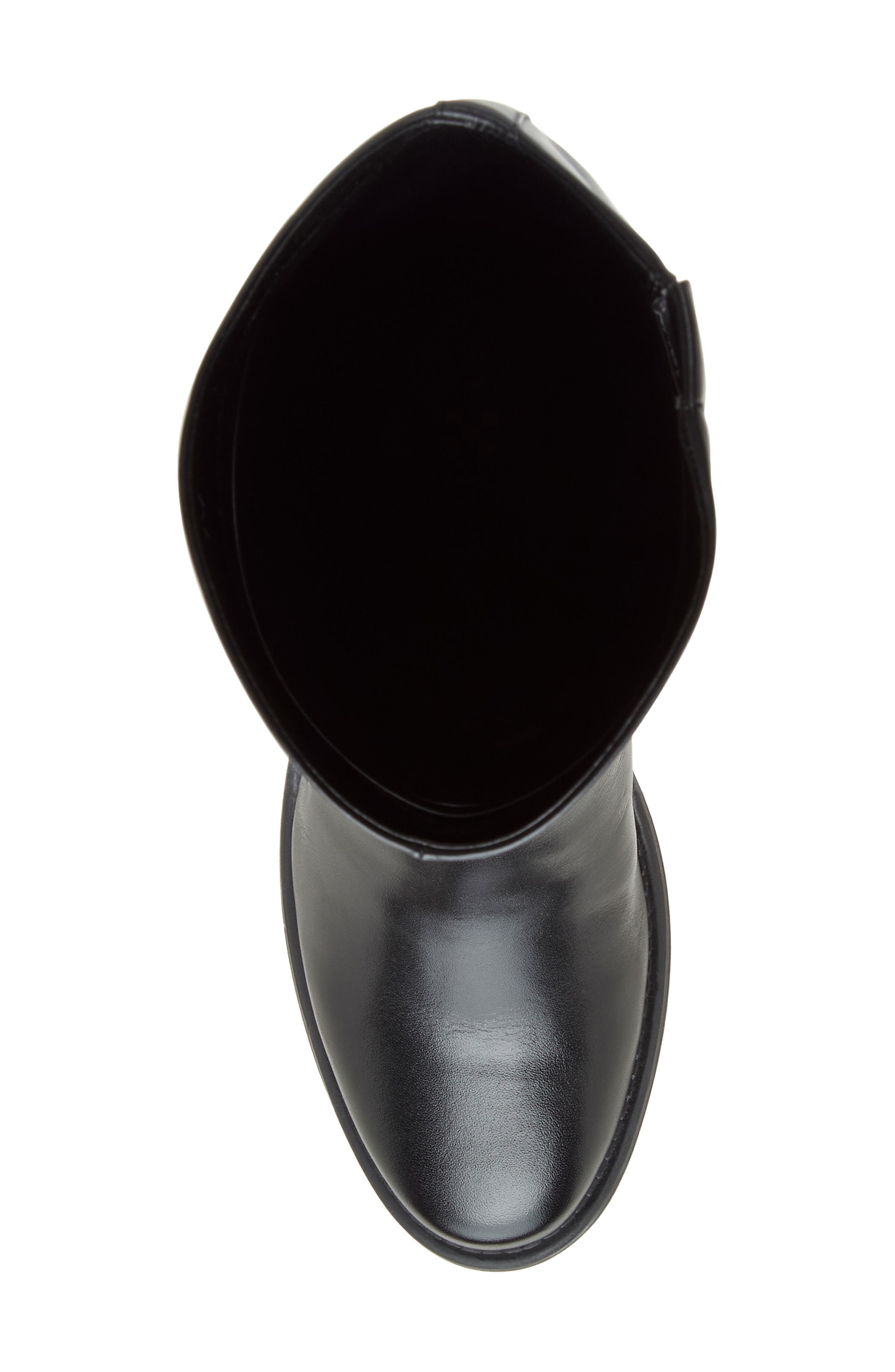 Alesa Knee High Boot, Alternate, color, BLACK