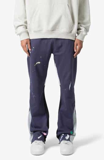 Contrast Bootcut Sweatpants