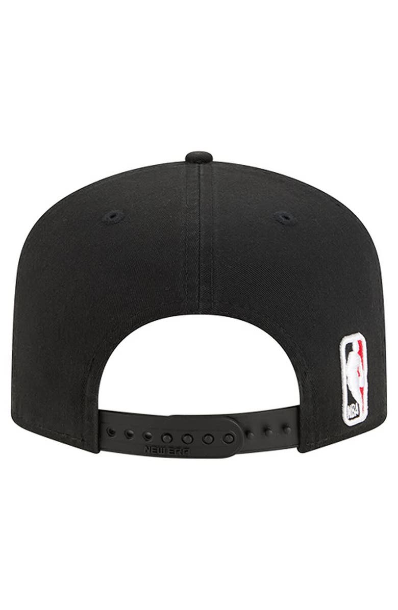 New Era Men's New Era  Black Chicago Bulls Cotton 19TWENTY Adjustable Hat, Alternate, color, Black