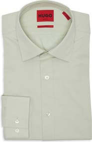 HUGO Valerio Modern Fit Cotton Dress Shirt