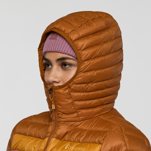 Cotopaxi Fuego Down Hooded Jacket In Multi