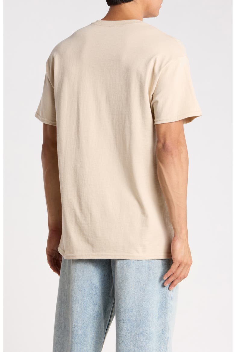 Skull Cowboy Graphic T-Shirt, Alternate, color, CREAM
