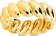 Sterling Forever Milena Twisted Bubble Band Ring