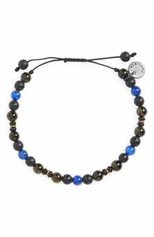 Caputo & Co. Men's Balance Semiprecious Stone Bracelet
