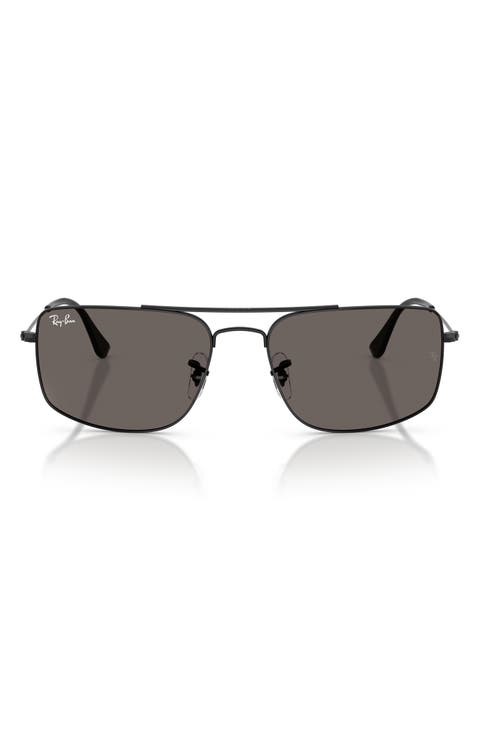 Explorer 3 56mm Square Sunglasses