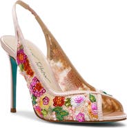 Betsey Johnson Gerri Sequin Slingback Sandal