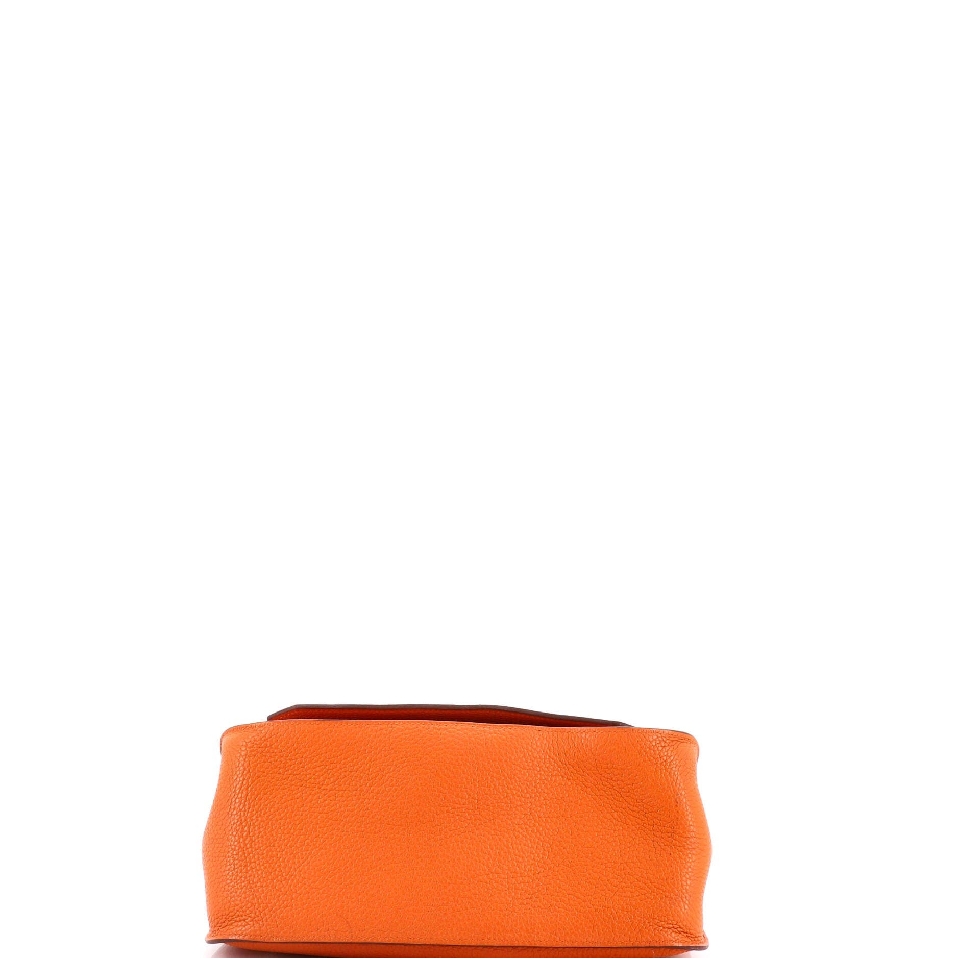 Pre-Owned Hermes Jypsiere Bag Clemence 31, Alternate, color, Orange H