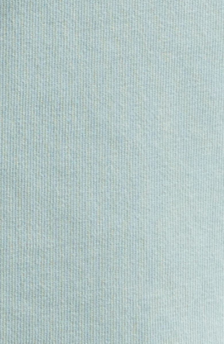 JW Anderson Ribbon Anchor Embroidered Logo T-Shirt, Alternate, color, Washed Teal