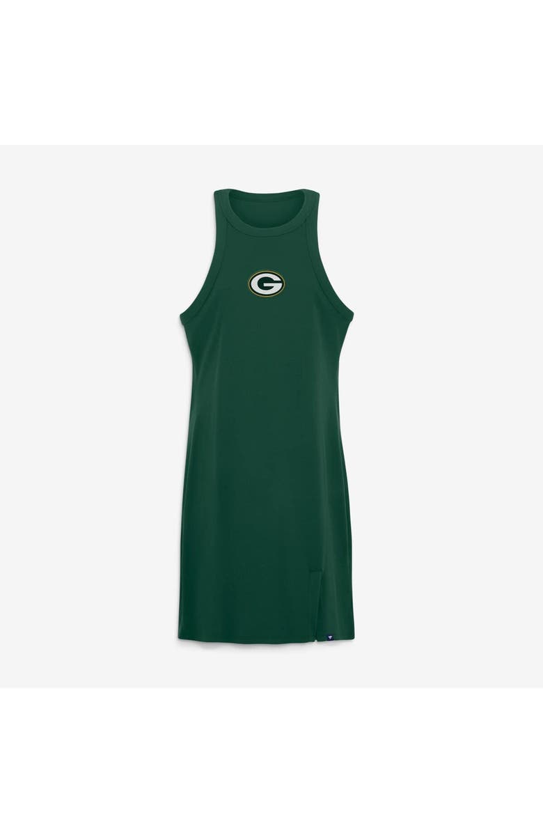 FANATICS Women's Fanatics Green Green Bay Packers Push Beyond Tri-Blend Ribbed Sleeveless Dress, Alternate, color, Green