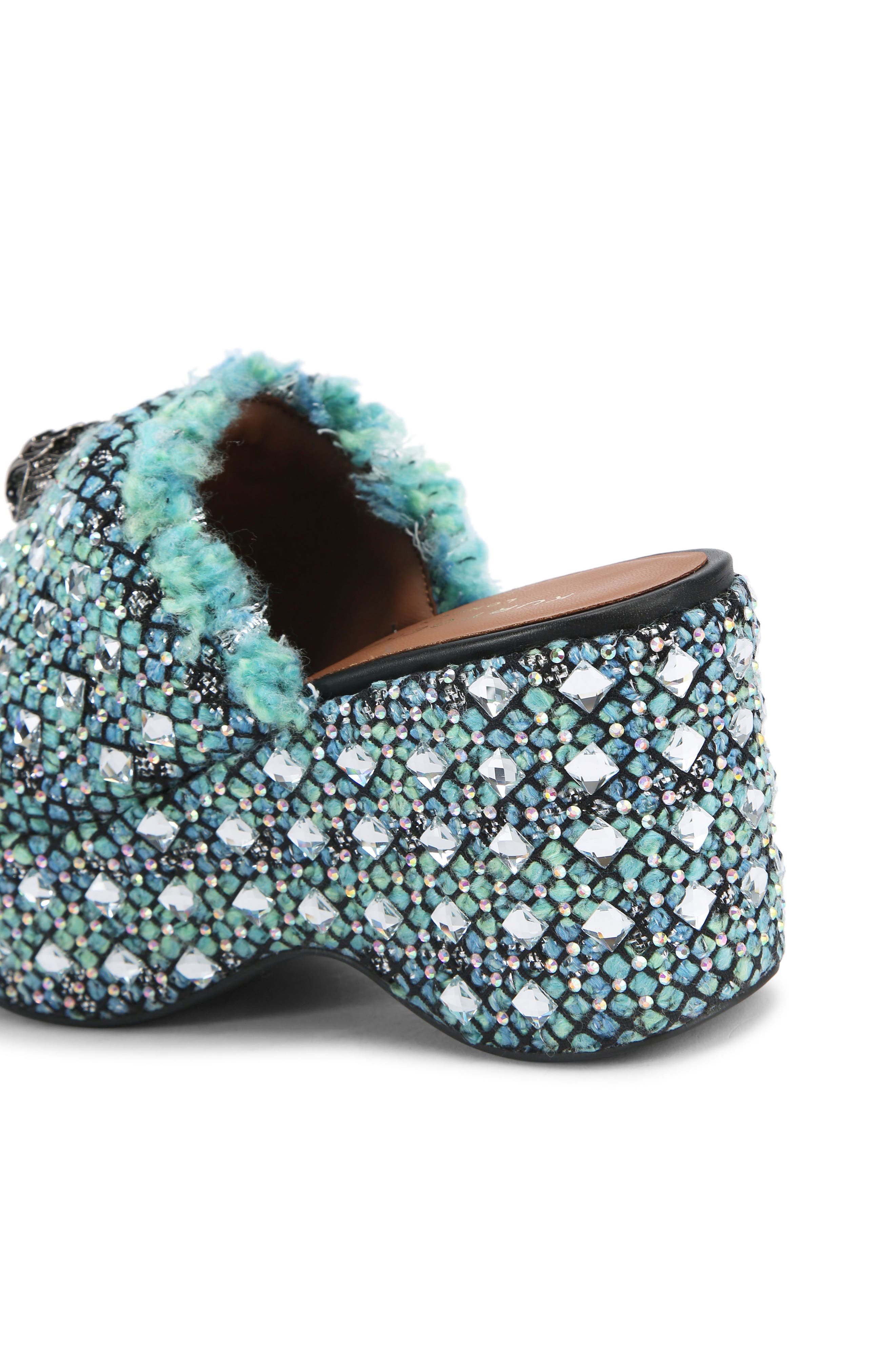 Kurt Geiger London Kensington Tweed Platform Sandal, Alternate, color, 