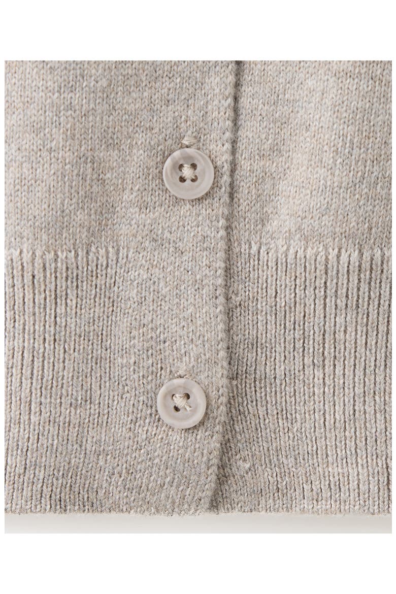 Perkins Collar Cardigan, Alternate, color, MEDIUM BROWN