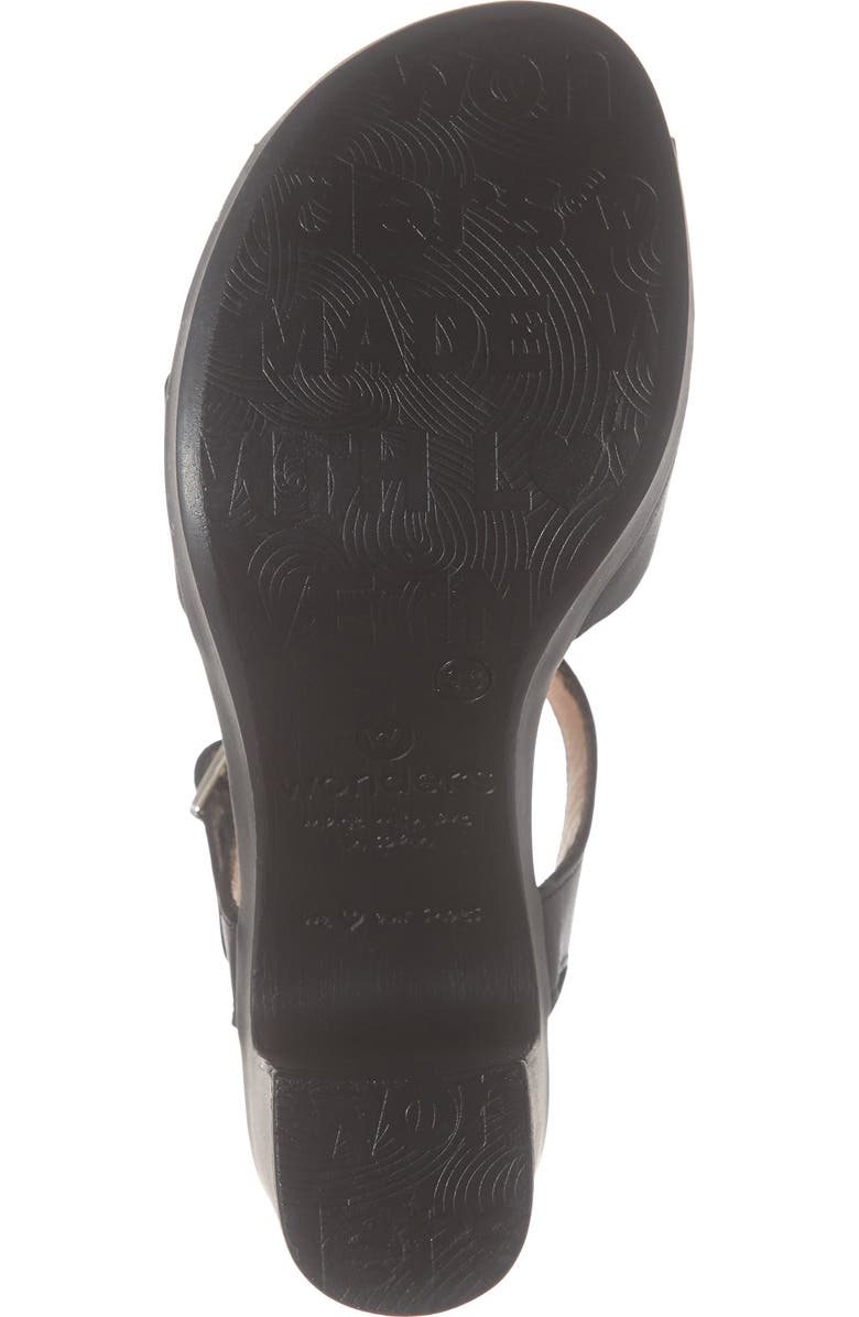Wonders Platform Sandal, Alternate, color,