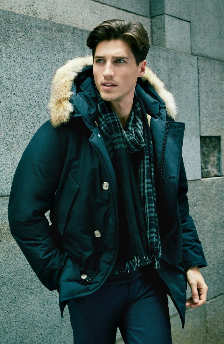 Woolrich John Rich Arctic Parka with Genuine Coyote Fur Trim, Alternate, color, 