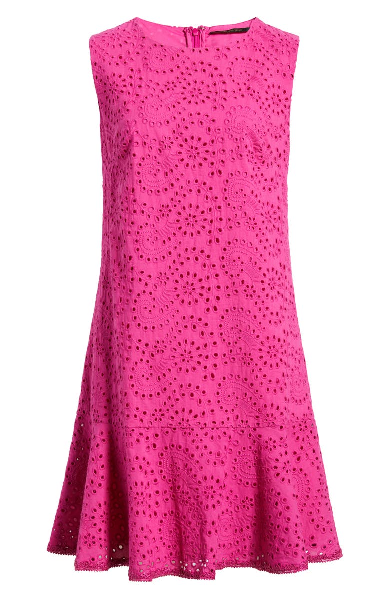 KOBI HALPERIN Leora Sleeveless Cotton Dress, Alternate, color,