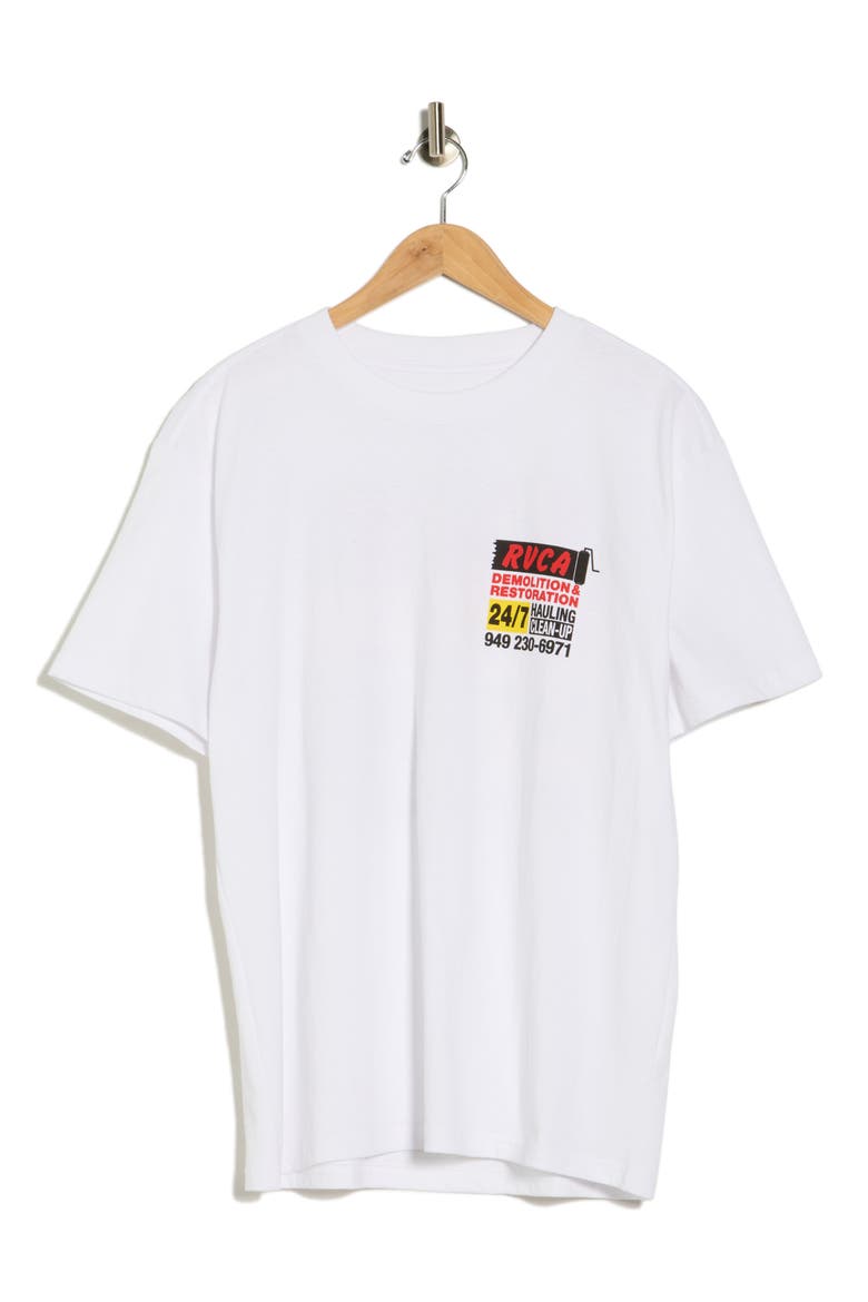 Resto Services Graphic T-Shirt, Alternate, color, WHITE