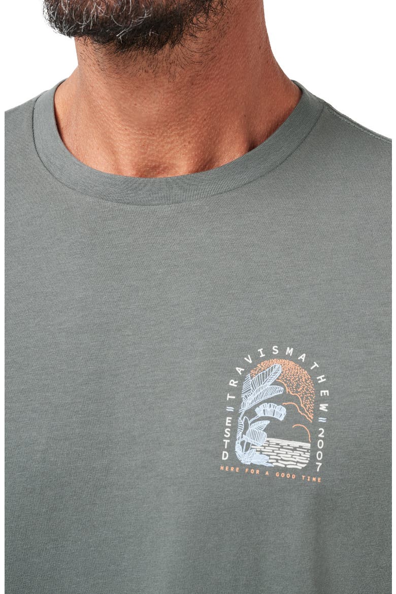 Manta Dive Graphic T-Shirt, Alternate, color, DARK OLIVE