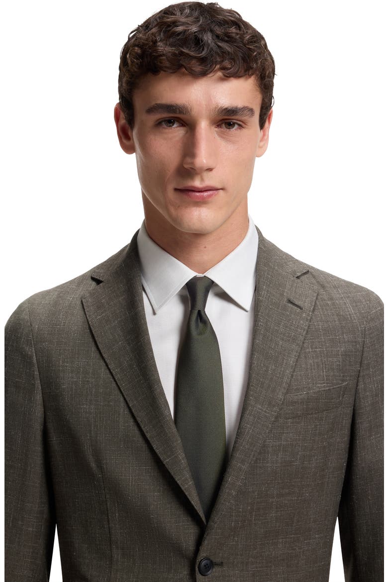 Textured Tie, Alternate, color, OPEN GREEN