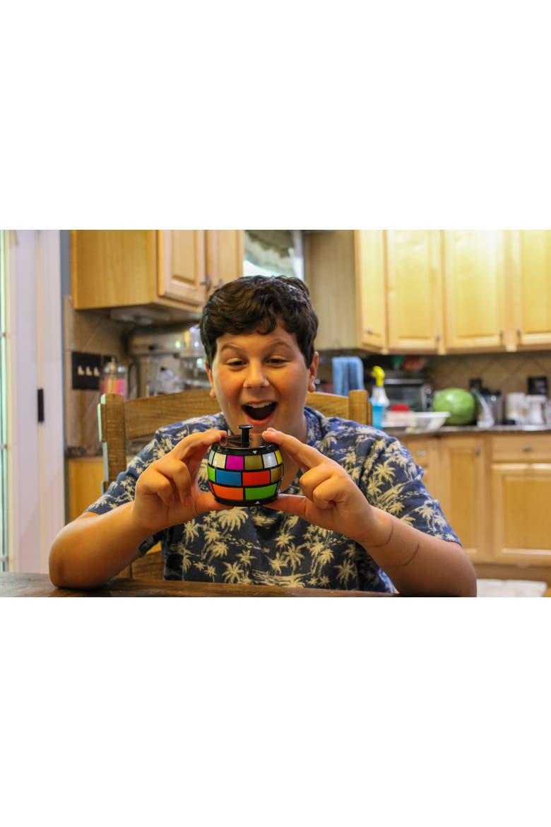 3D Puzzle Sphere Brain Teaser Game to Fidget, Ages 8+, Alternate, color, Multicolored