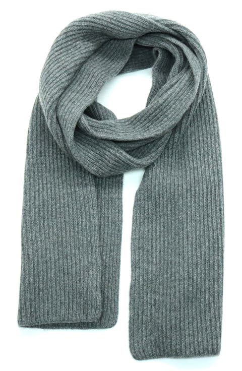 Cashmere Rib Scarf