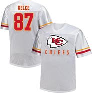 FANATICS Men's Fanatics Travis Kelce White Kansas City Chiefs Big & Tall V-Neck Fashion Jersey