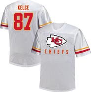 FANATICS Men's Fanatics Travis Kelce White Kansas City Chiefs Big & Tall V-Neck Fashion Jersey