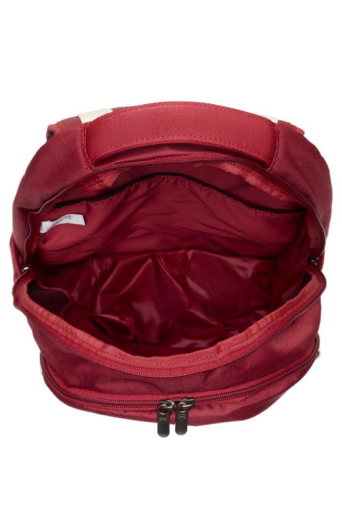 Under Armour Hustle 5.0 Backpack In Red