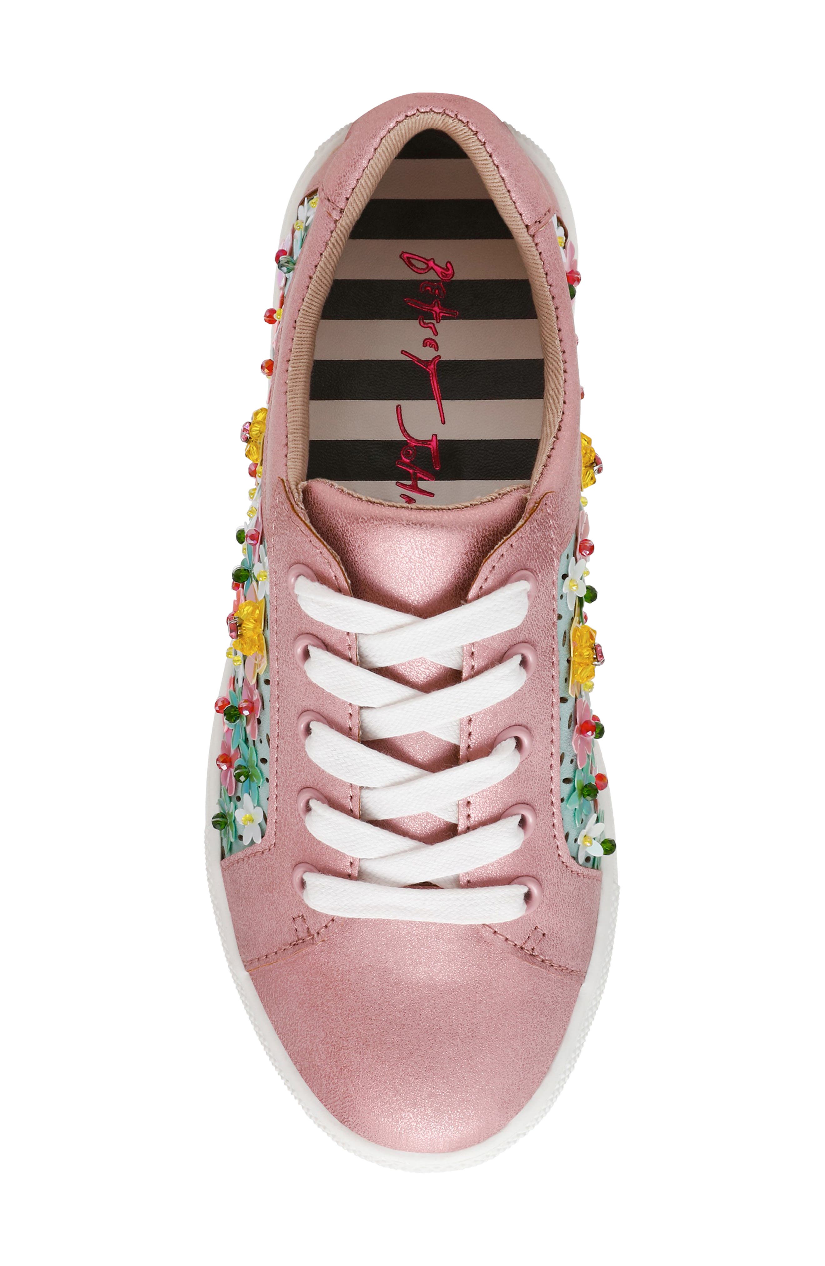 Betsey Johnson Kids' Romy Platform Sneaker, Alternate, color, 