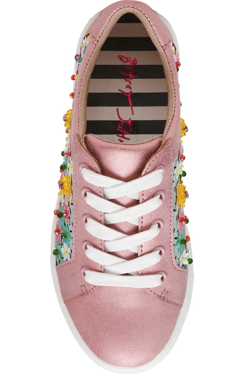 Betsey Johnson Kids' Romy Platform Sneaker, Alternate, color,