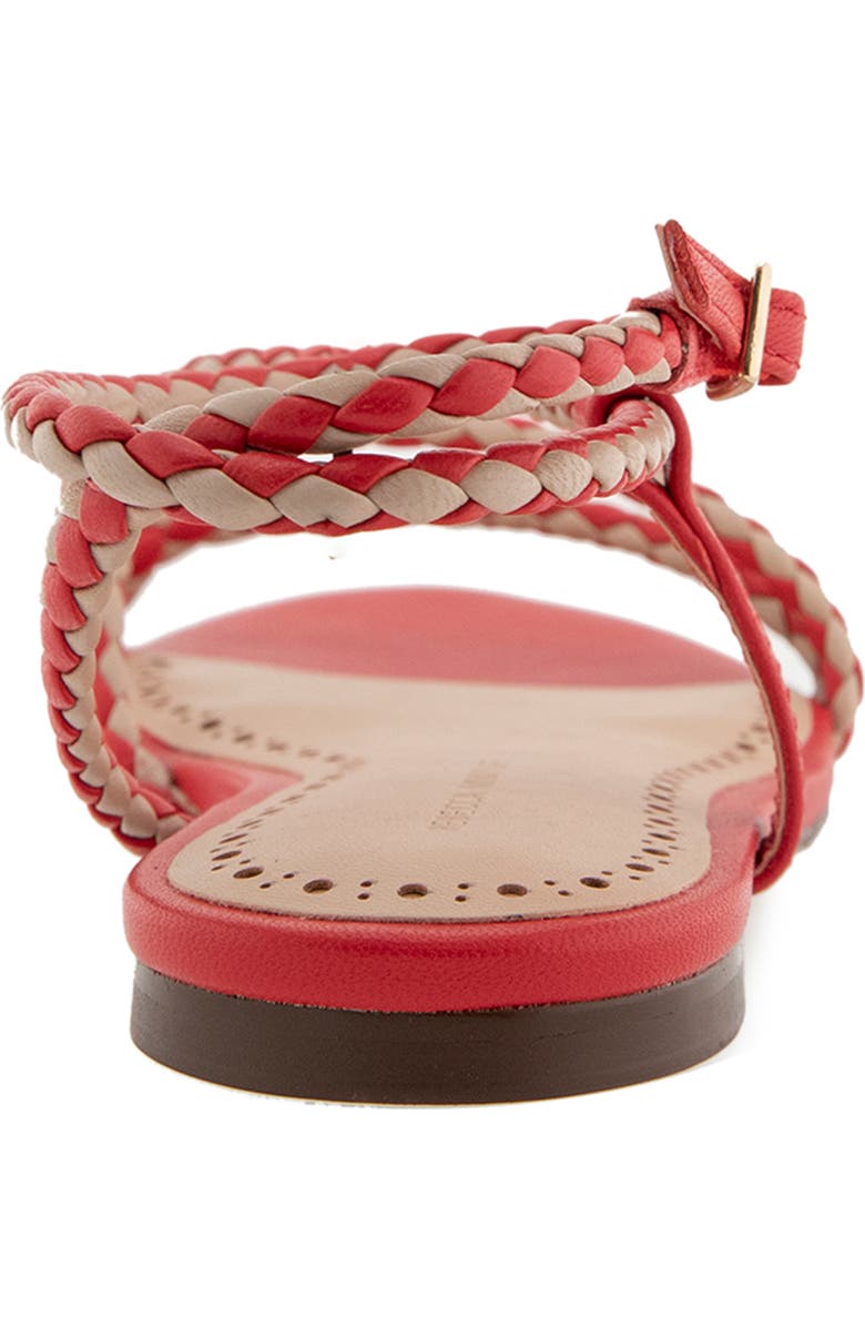 Rebecca Minkoff Ayla Ankle Strap Sandal, Alternate, color, Red/ Nude