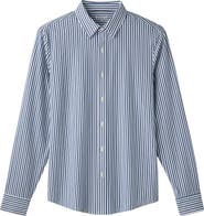 Rhone Commuter Slim Fit Stripe Performance Button-Up Shirt