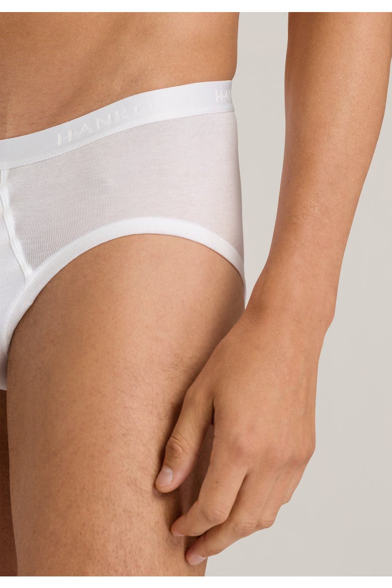 Cotton Pure Cotton Brief, Alternate, color, White