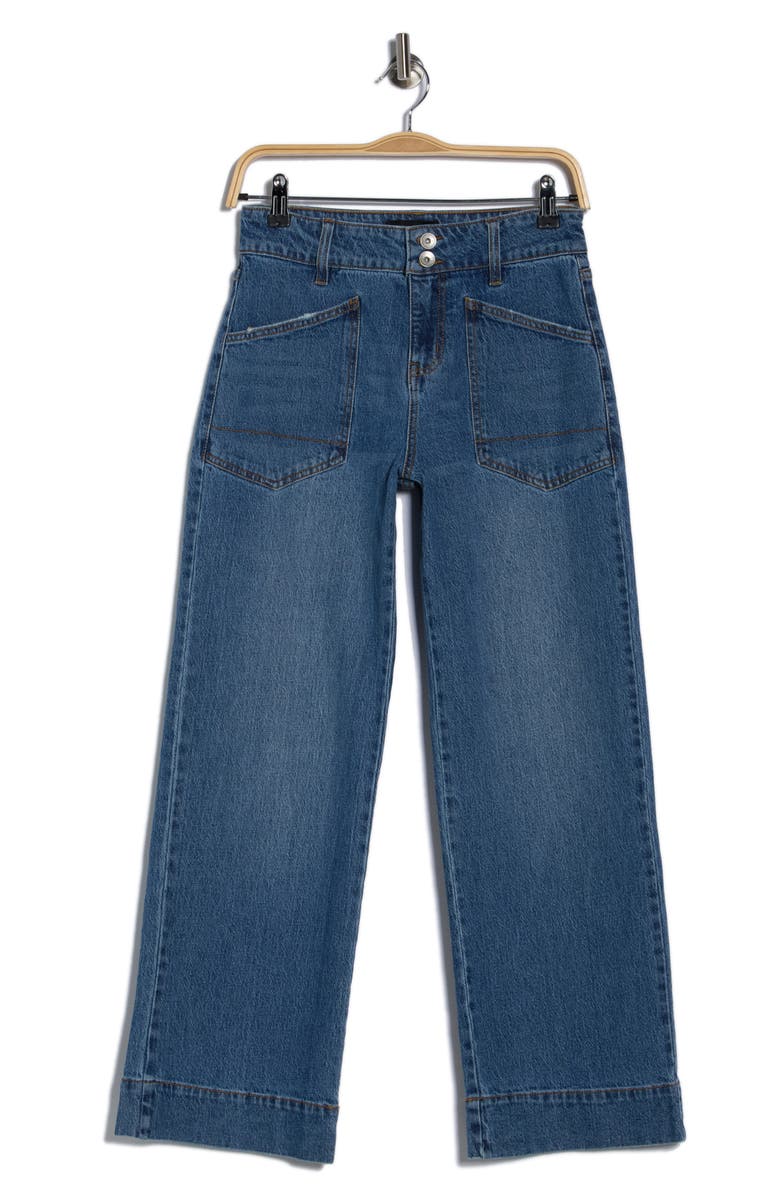 Sanctuary Ivy Crop Wide Leg Jeans, Alternate, color, 