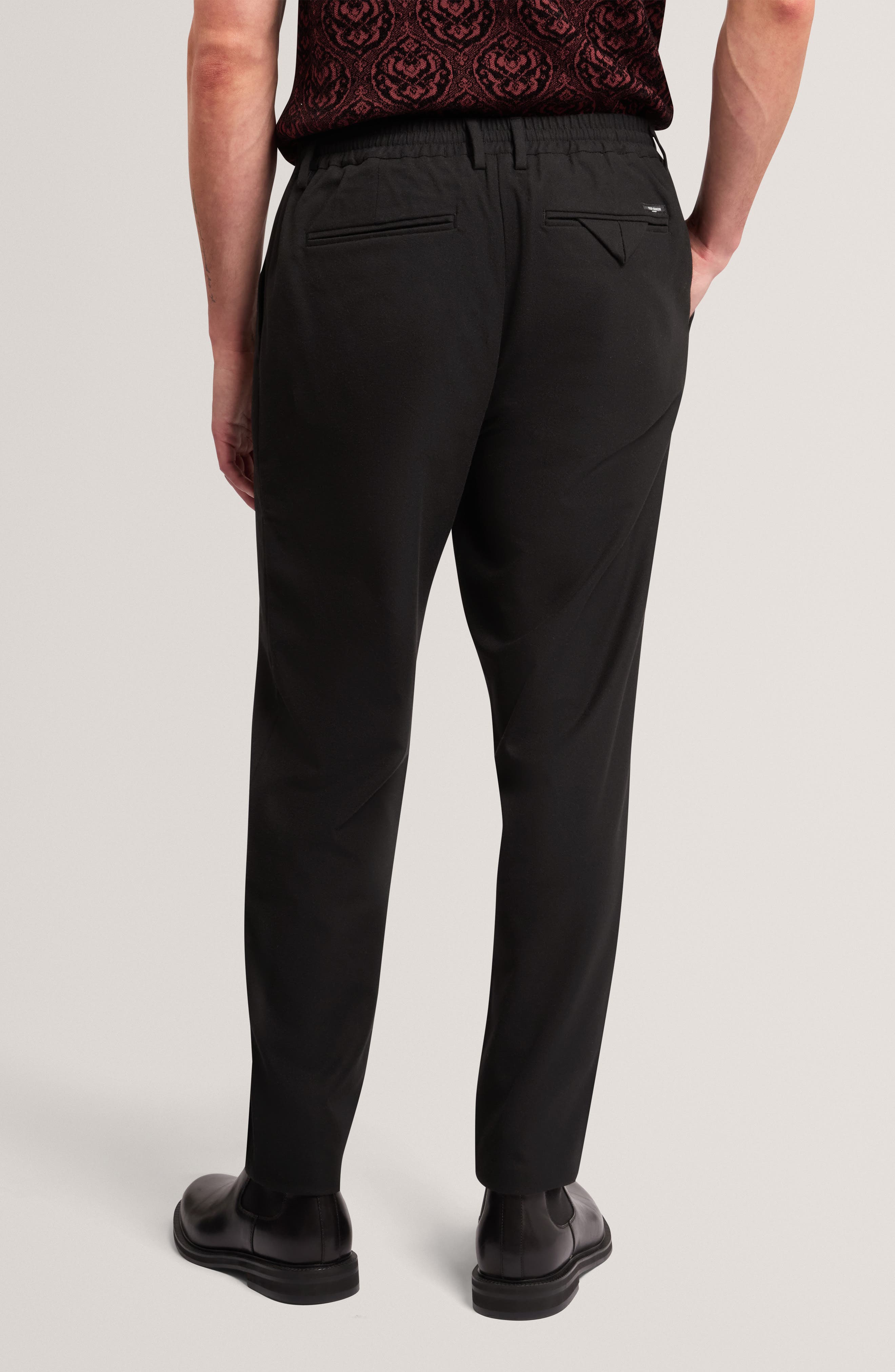 Ted Baker Wilburr Pleated Tapered Pants (Men) | Nordstrom