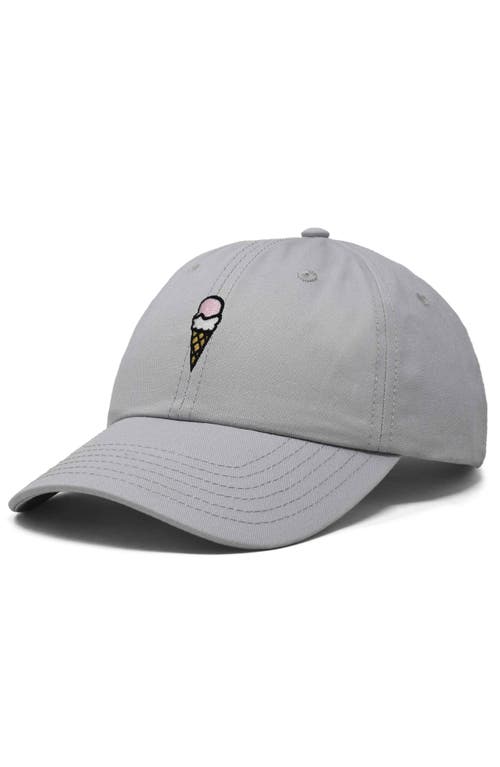 DALIX DALIX DOUBLE SCOOP EMBROIDERED CAP 